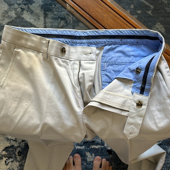 Brooks Brothers Lightweight Advantage Chino Dress Trousers - Picture 6 of 7